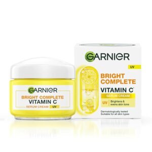 Garnier Bright Complete Vitamin C Serum Cream UV, 23g/গার্নিয়ার ব্রাইট কমপ্লিট ভিটামিন সি সিরাম ক্রিম ২৩ গ্রাম