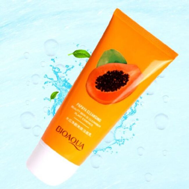 BIOAQUA Papaya Cleansing Face Wash -100g-03 BIOAQUA Papaya Cleansing Face Wash -100g-03
