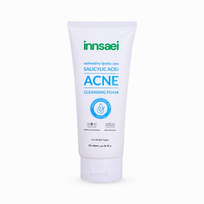 Innsaei Salicylic Acid Acne Solution Cleansing Foam Innsaei Salicylic Acid Acne Solution Cleansing Foam