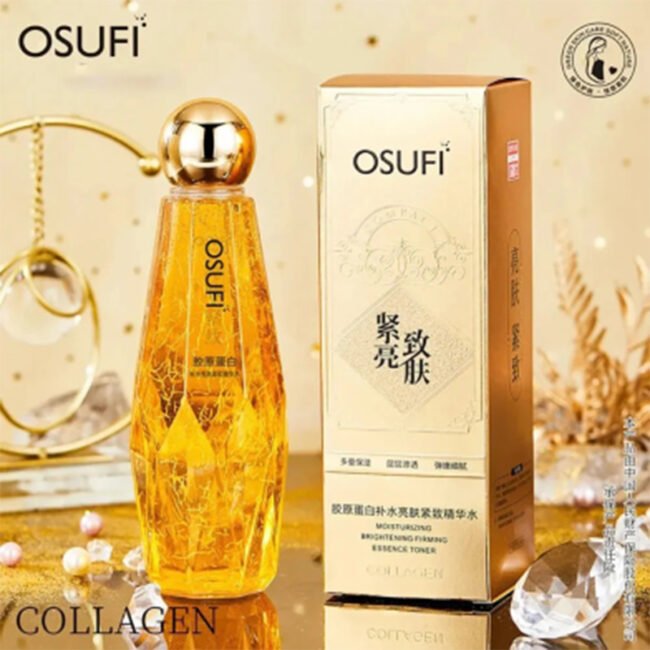 Osufi Collagen Face Serum Anti Aging Smoothing Lines Facial Care Essence Moisturizing Whitening Serum Beauty Skin Care-300gm Osufi Collagen Face Serum Anti Aging Smoothing Lines Facial Care Essence Moisturizing Whitening Serum Beauty Skin Care-300gm