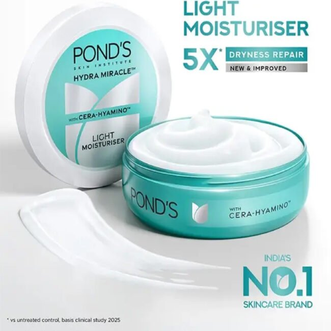 POND'S Light Moisturiser Non-Oily Fresh Feel With Vitamin E + Glycerine 98g-04