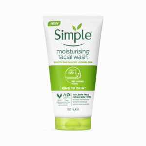 Simple Kind to Skin Moisturising Facial Wash 150ml/সিম্পল কাইন্ড টু স্কিন ময়েশ্চারাইজিং ফেশিয়াল ওয়াশ" (১৫০ মিলি)